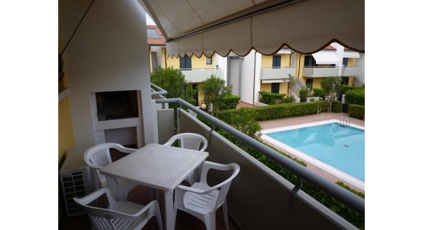 résidence TAMERICI: C4 - balcon vue piscine (exemple)